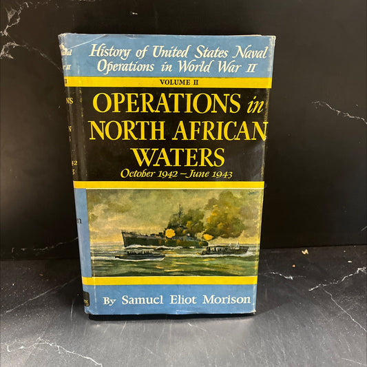history of united states naval operations in world war ii volume ii operations in north african waters october image 1