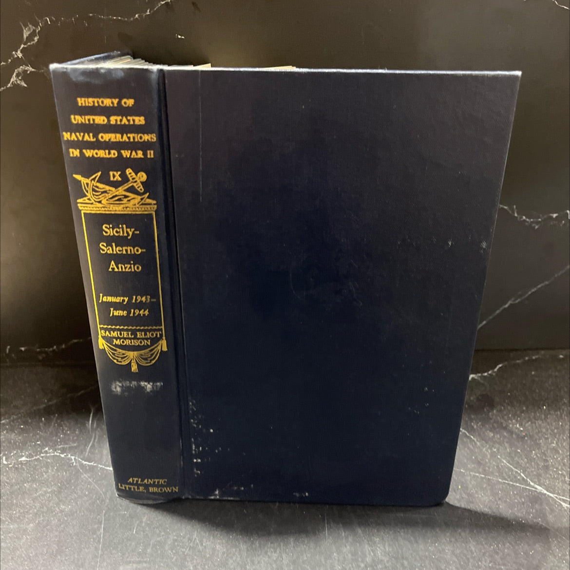 history of united states naval operations in world war ii volume ix sicily-salerno-anzio january 1943-june 1944 book, image 1