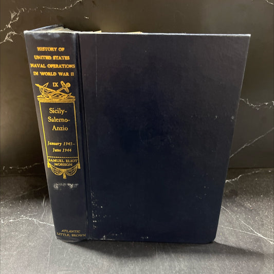 history of united states naval operations in world war ii volume ix sicily-salerno-anzio january 1943-june 1944 book, image 1