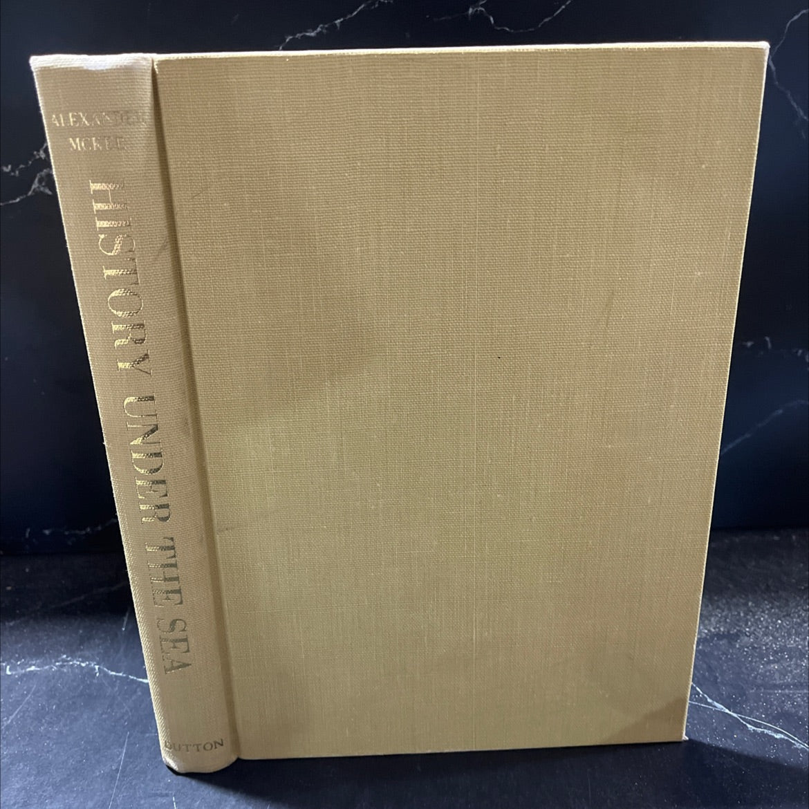 history under the sea book, by alexander mckee, 1969 Hardcover image 1