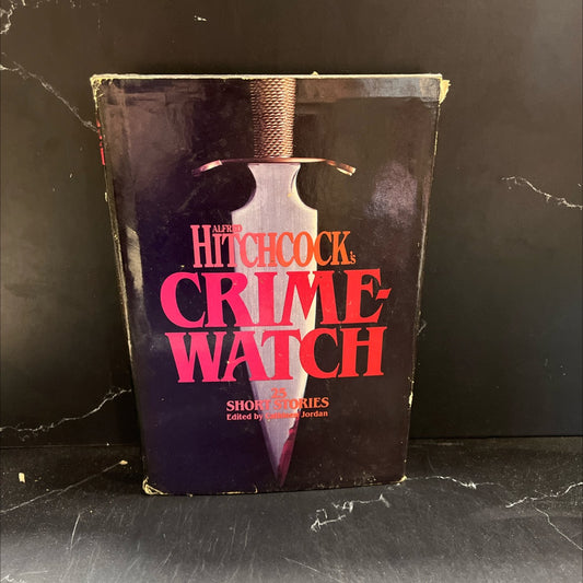 hitchcock crime watch book, by cathleen jordan, 1984 Hardcover image 1