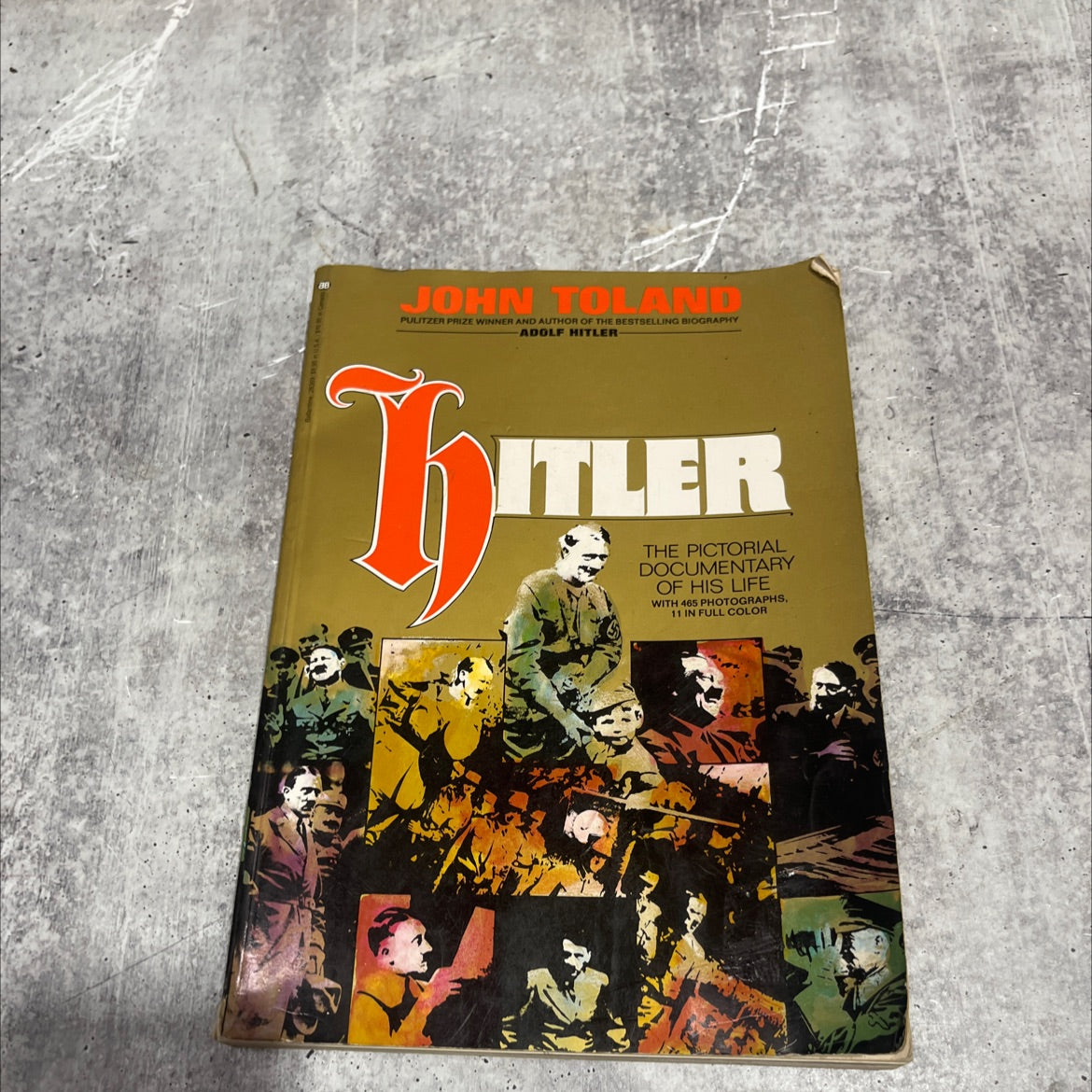 hitler the pictorial documentary of his life book, by john toland, 1978 Paperback image 1