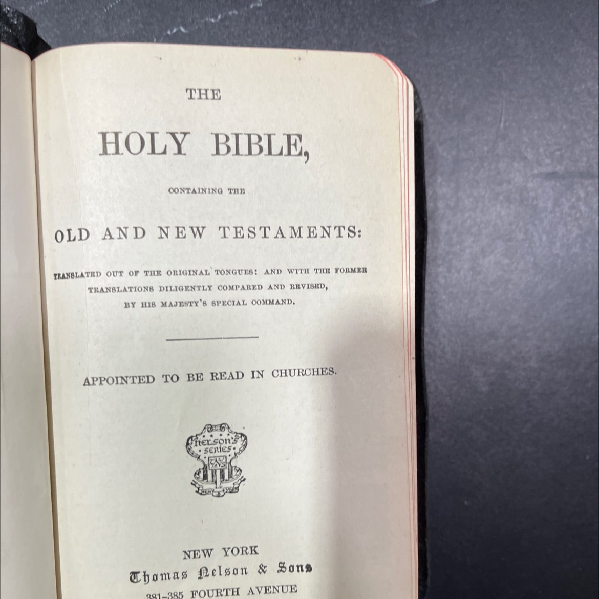 holy bible, containing the old and new testaments: translated out of the original tongues: and with the former image 3