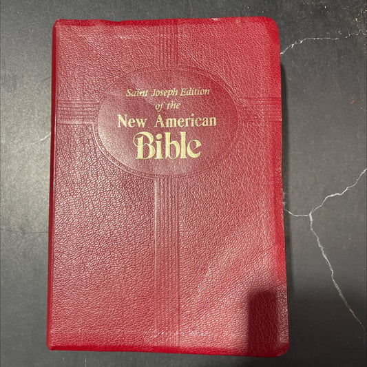 holy bible: the new american bible book, by not stated, 1991 Leather image 1
