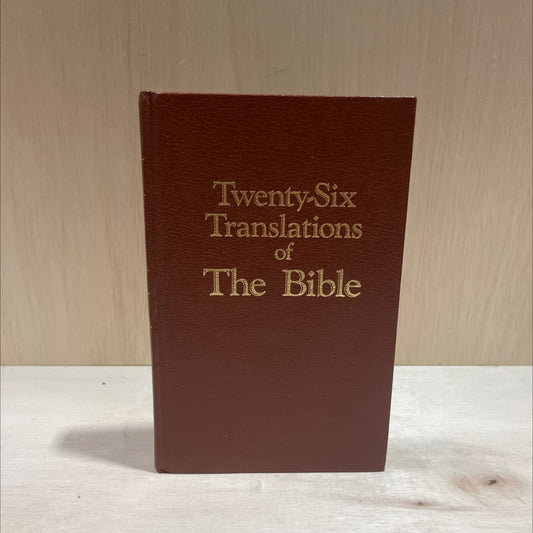 holy bible: the new testament from 26 translations book, by unknown, 1967 Hardcover image 1