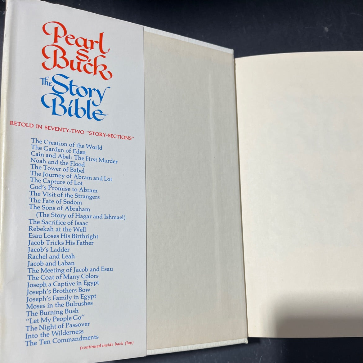 holy bible: the story bible book, by pearl s. buck, 1971 Hardcover image 4