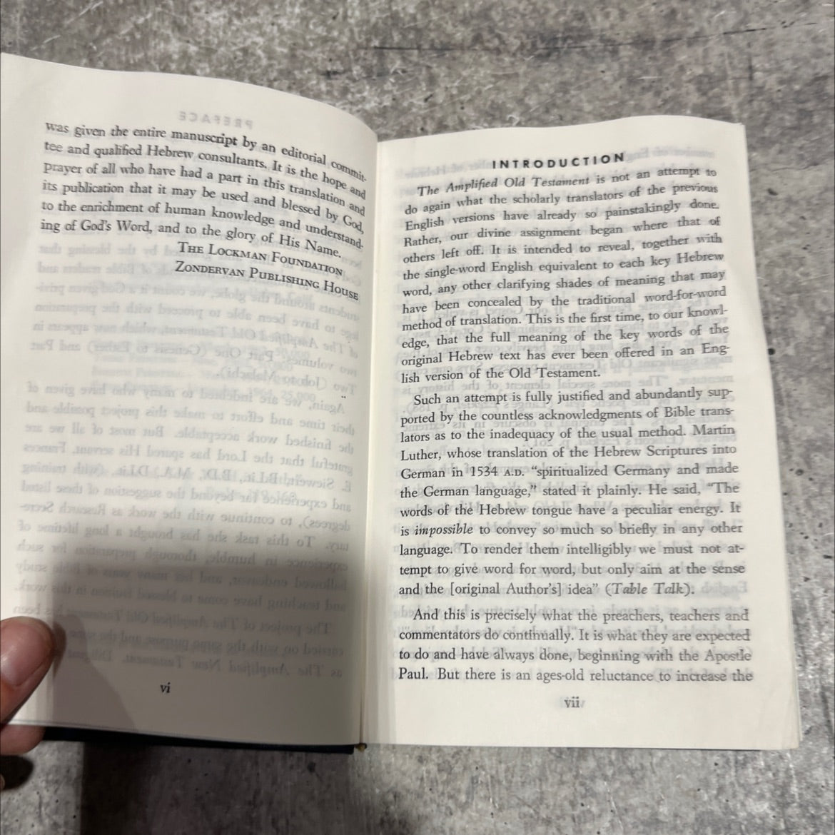 holy bible amplified old testament part two job malachi book, by Frances Siewald, 1962 Hardcover image 3