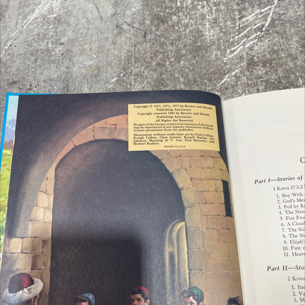 holy bible bibl story great men of god/volume 5 book, by arthur s.maxwell, 1975 Hardcover image 3