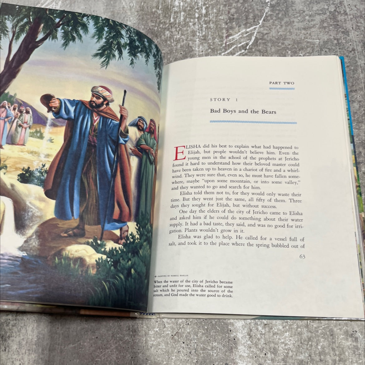 holy bible bibl story great men of god/volume 5 book, by arthur s.maxwell, 1975 Hardcover image 4