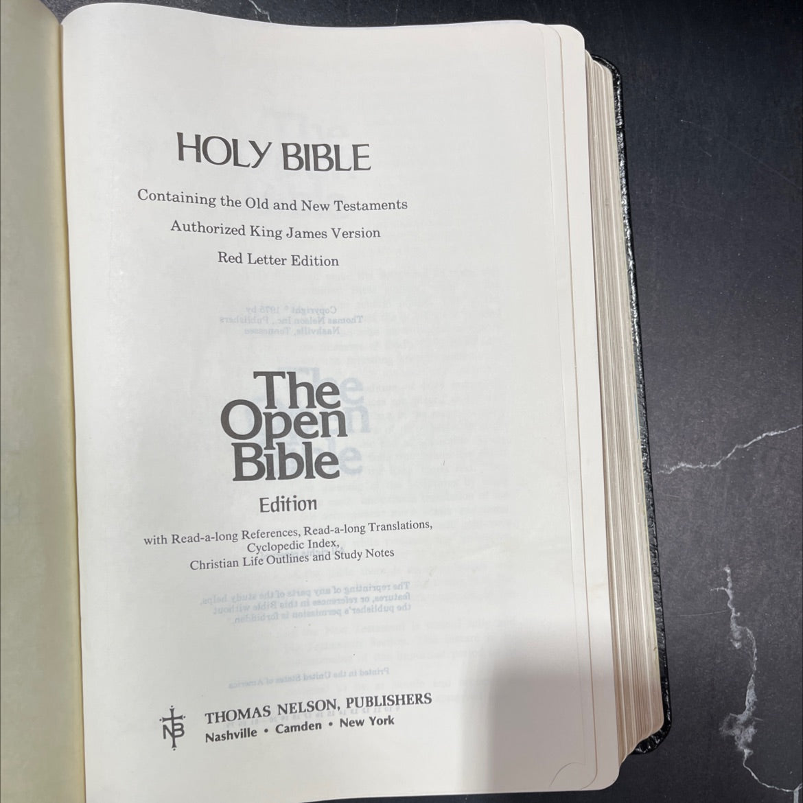 holy bible containing the old and new testaments authorized king james version red letter edition book, by unknown, image 2
