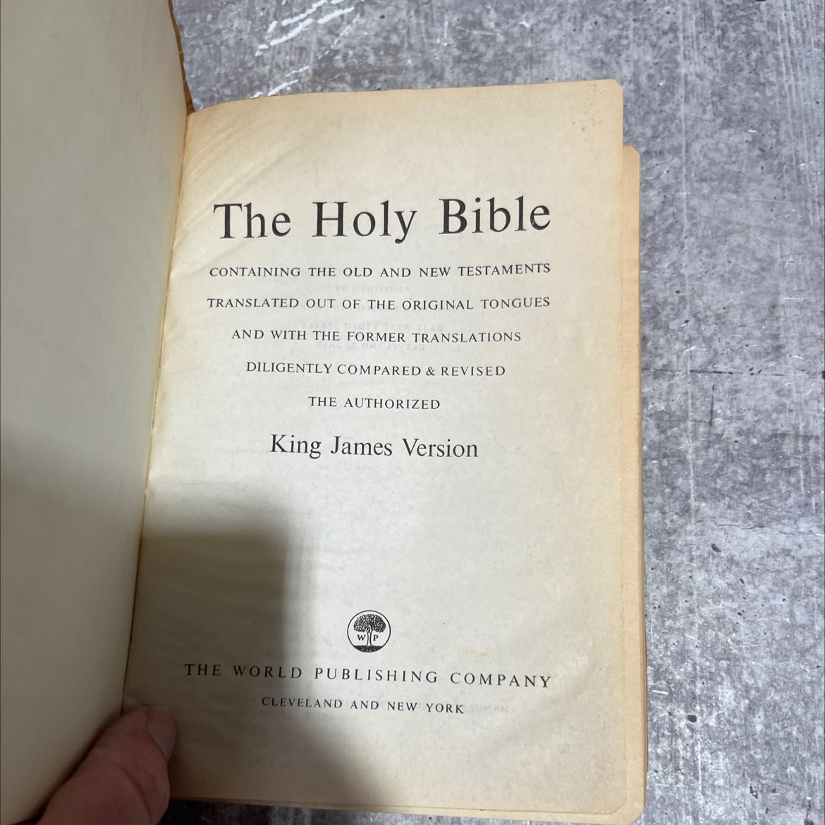 holy bible containing the old and new testaments translated out of the original tongues and with the former image 2