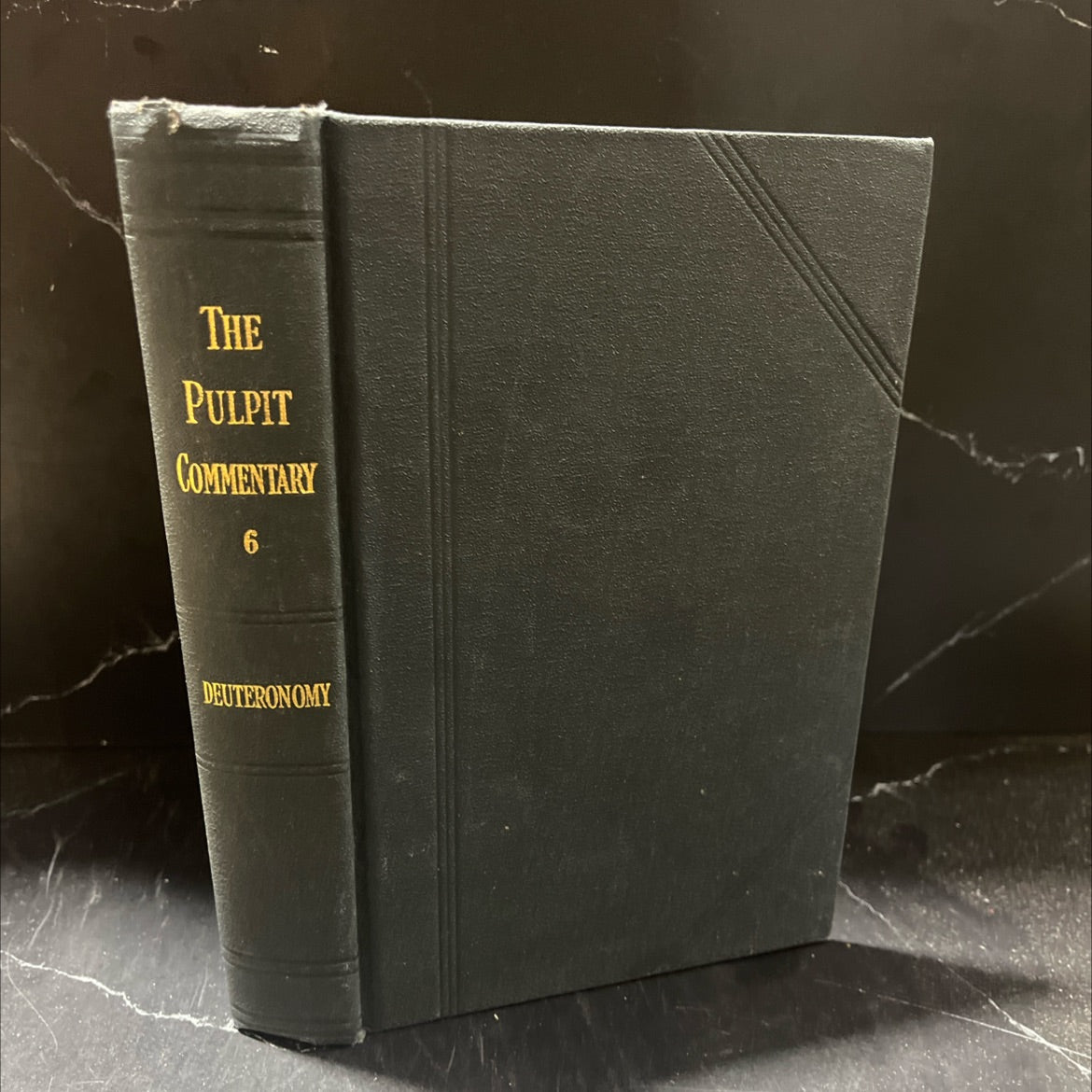 holy bible deuteronomy book, by rev. w. l. alexander, 1970 Hardcover image 1