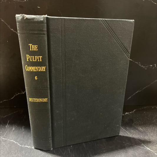 holy bible deuteronomy book, by rev. w. l. alexander, 1970 Hardcover image 1