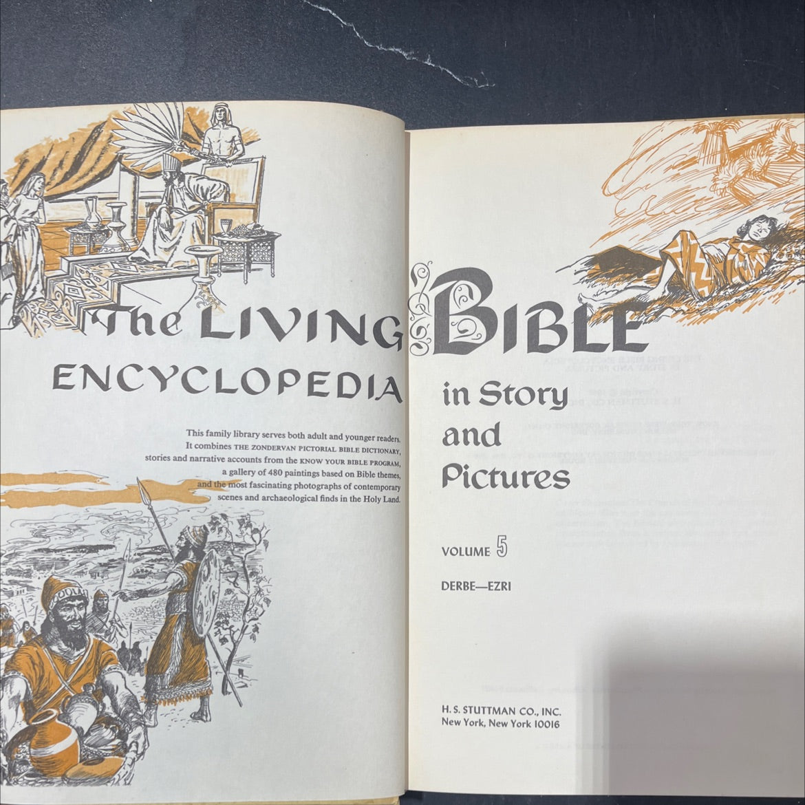 holy bible encyclopedia in story and pictures book, by unknown, 1970 Hardcover image 2
