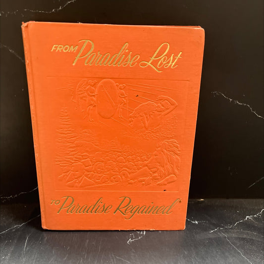 holy bible from paradise lost to paradise regained book, by unknown, 1958 Hardcover image 1