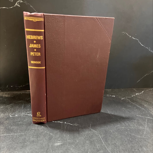 holy bible hebrews james peter book, by H. A. Ironside, 1985 Hardcover image 1