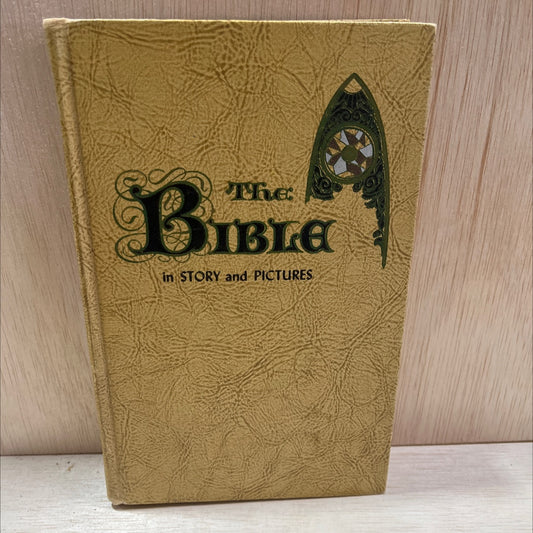 holy bible in story and pictures book, by harold begbie, 1956 Hardcover, Vintage image 1