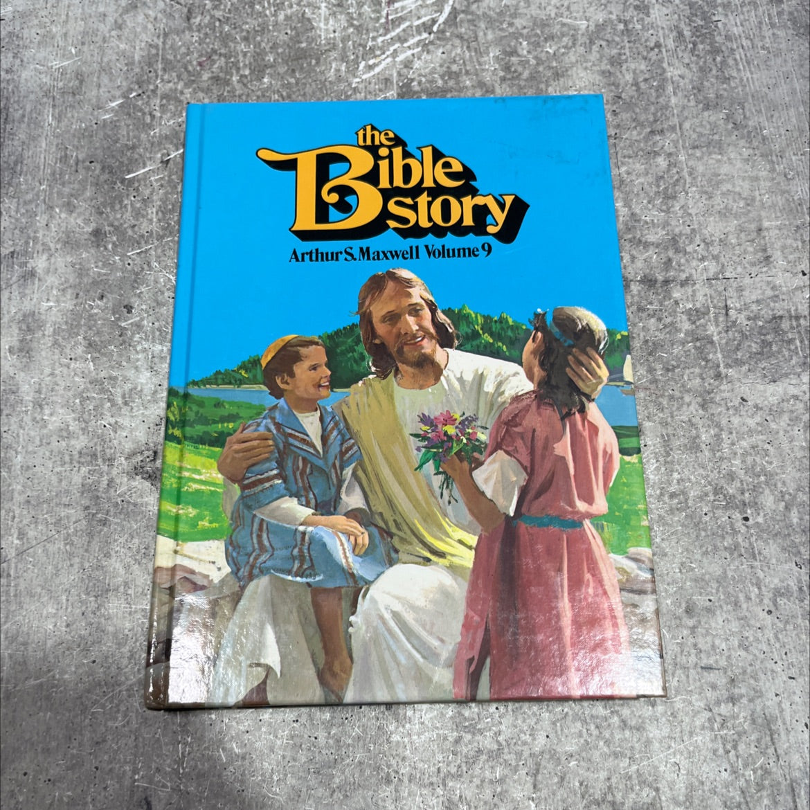 holy bible king of kings/volume 9 book, by arthur s.maxwell, 1975 Hardcover image 1