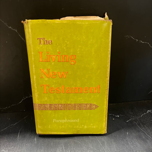 holy bible living new testament paraphrased book, by unknown, 1970 Hardcover image 1