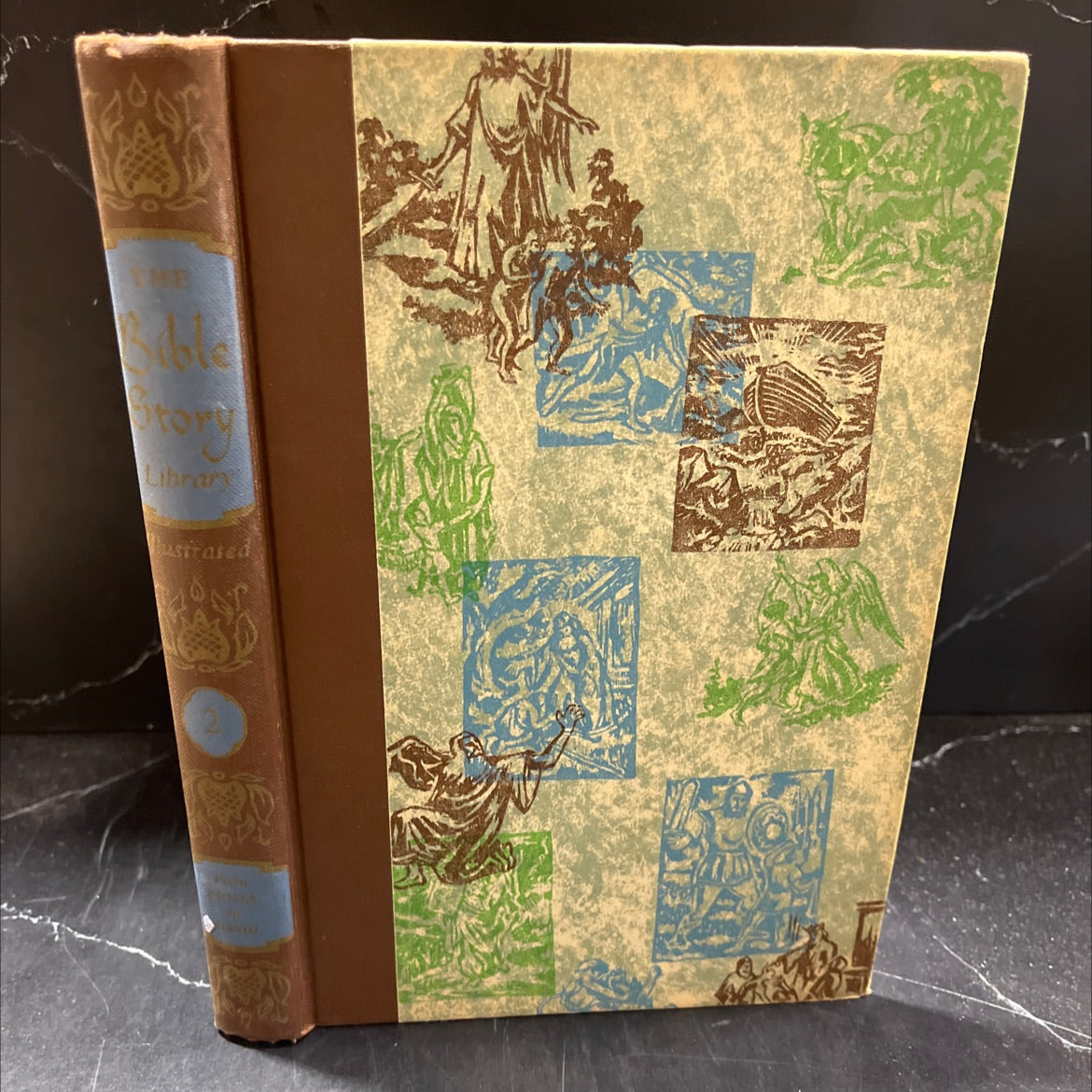 holy bible story library volume ii from the exodus to the reign of david book, by turner hodges, 1957 Hardcover image 1