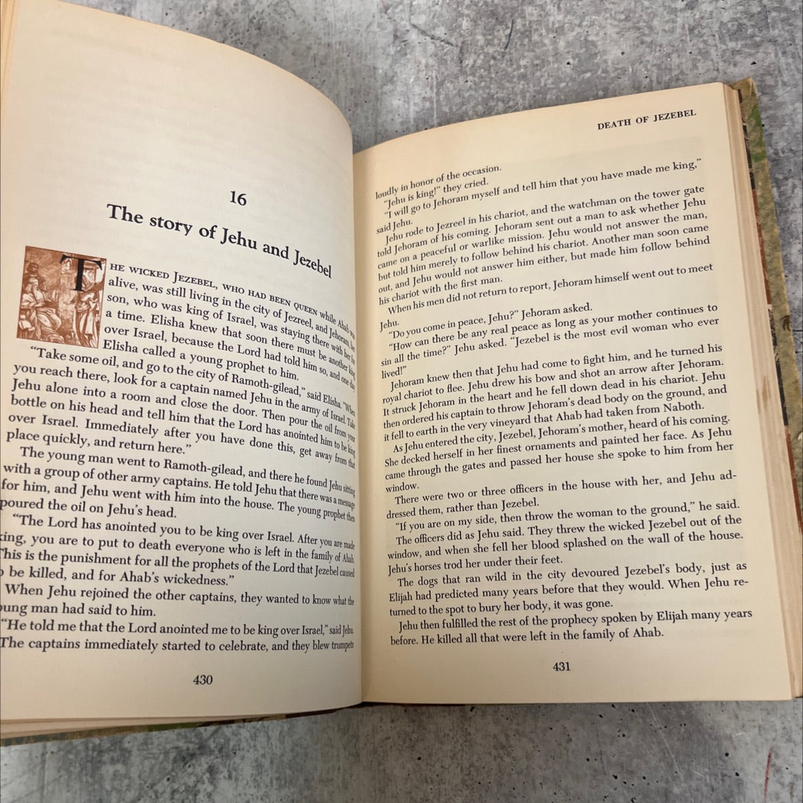 holy bible story library volume iii from solomon to the roman conquest book, by turner hodges, 1956 Hardcover image 4