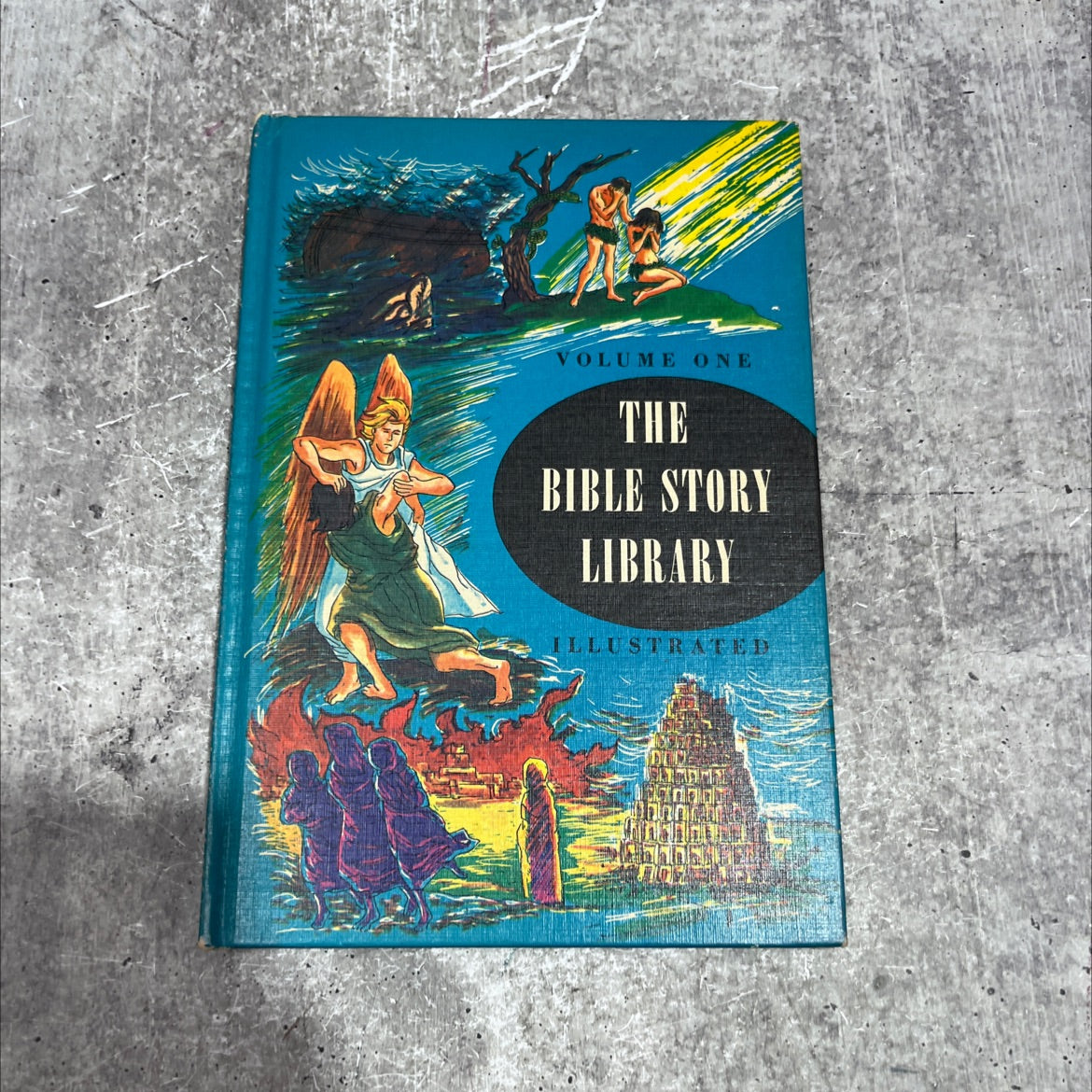 holy bible story library volume one from creation to jacob book, by turner hodges, 1963 Hardcover image 1
