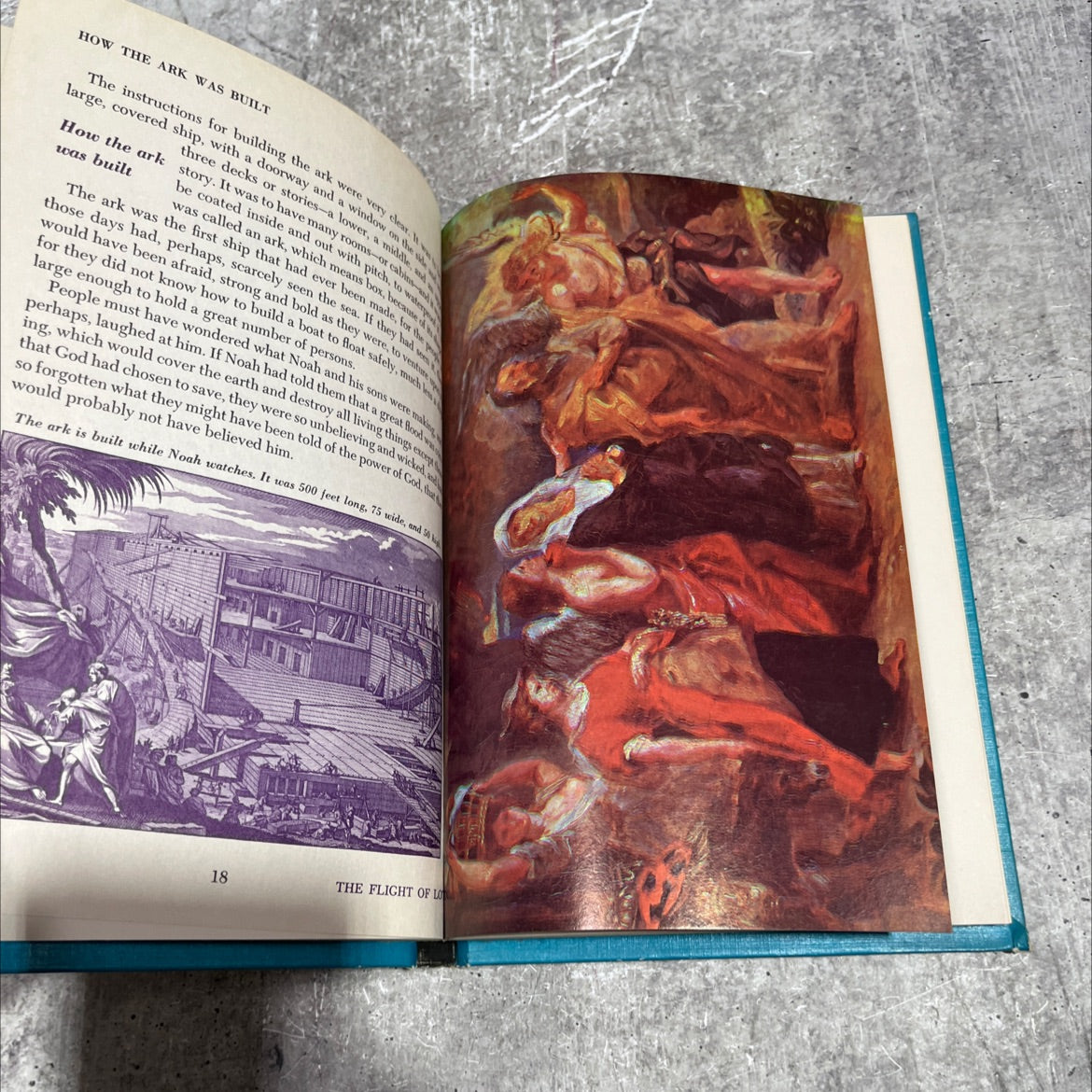 holy bible story library volume one from creation to jacob book, by turner hodges, 1963 Hardcover image 4