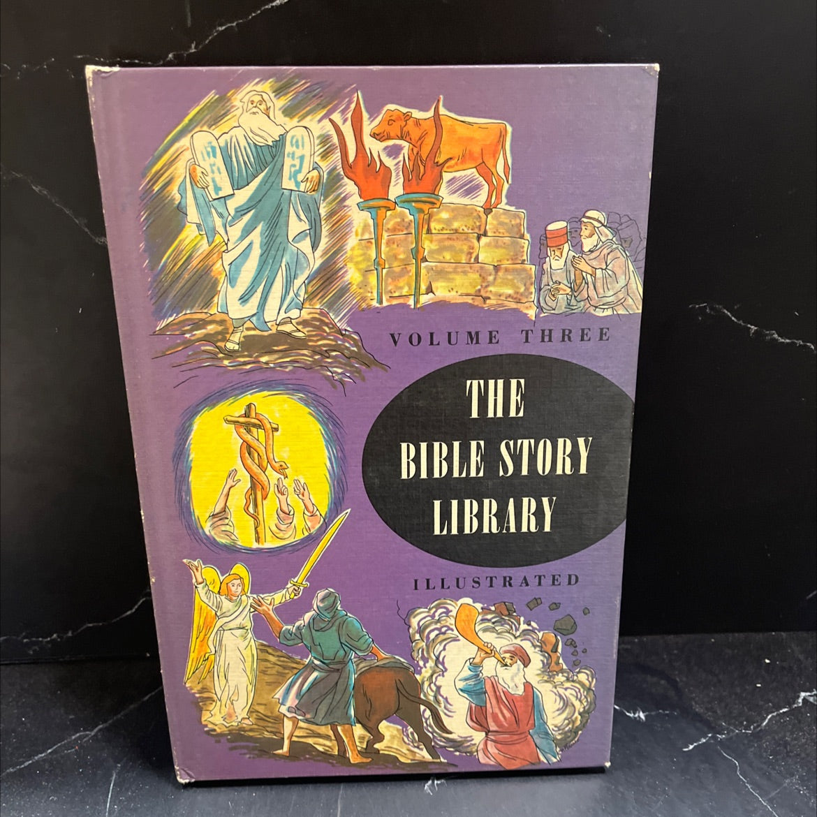 holy bible story library volume three book, by turner hodges, 1963 Hardcover image 1