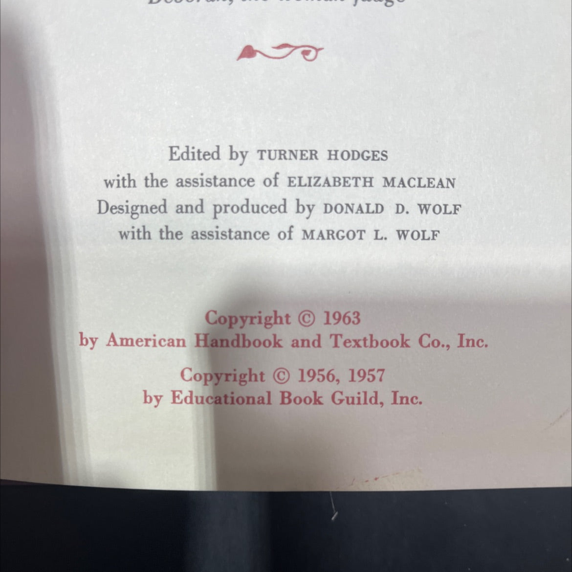 holy bible story library volume three book, by turner hodges, 1963 Hardcover image 3