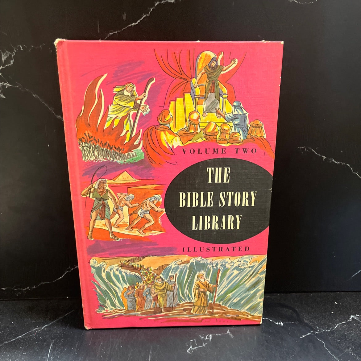 holy bible story library volume two from jacob to the crossing of the red sea book, by turner hodges, 1963 Hardcover image 1