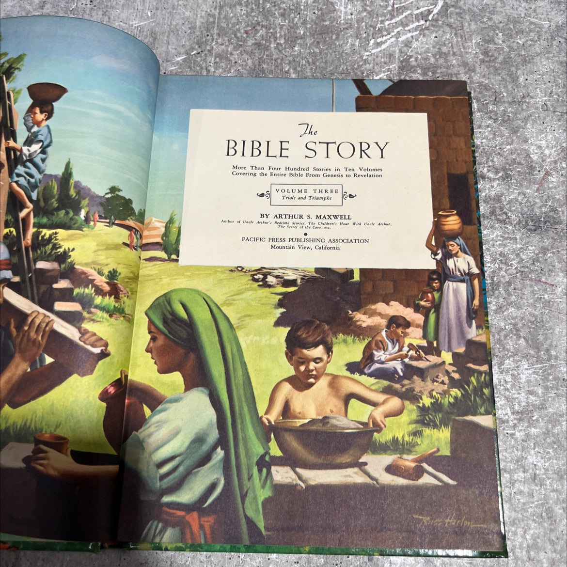 holy bible story more than four hundred stories in ten volumes covering the entire bible from genesis to revelation image 2