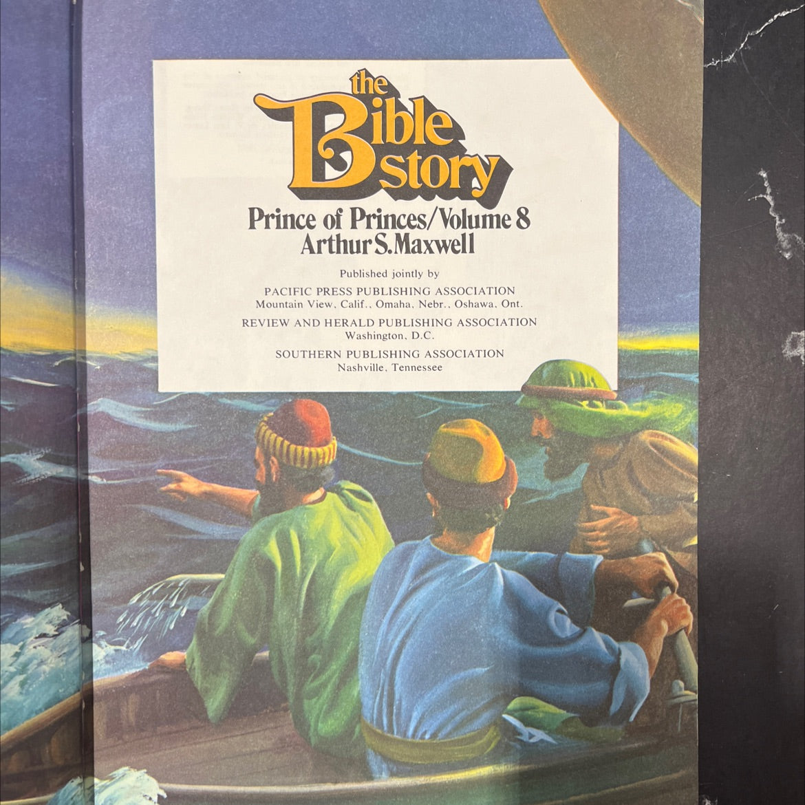 holy bible story prince of princes/volume 8 book, by arthur s.maxwell, 1975 Hardcover image 2