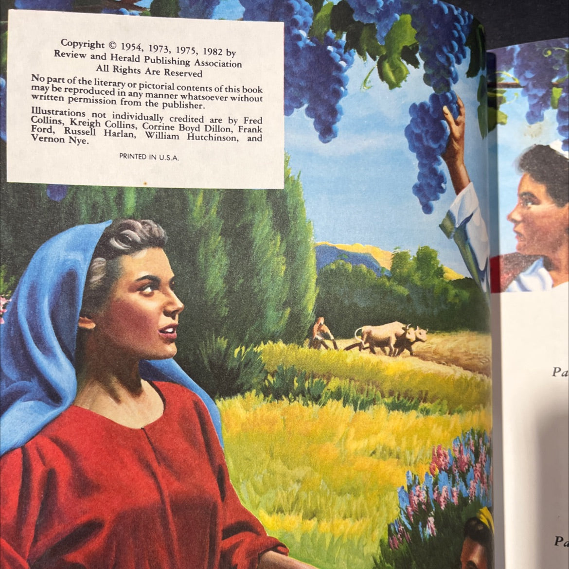 holy bible story trials and triumphs/volume3 book, by Arthur S. Maxwell, 1982 Hardcover image 3