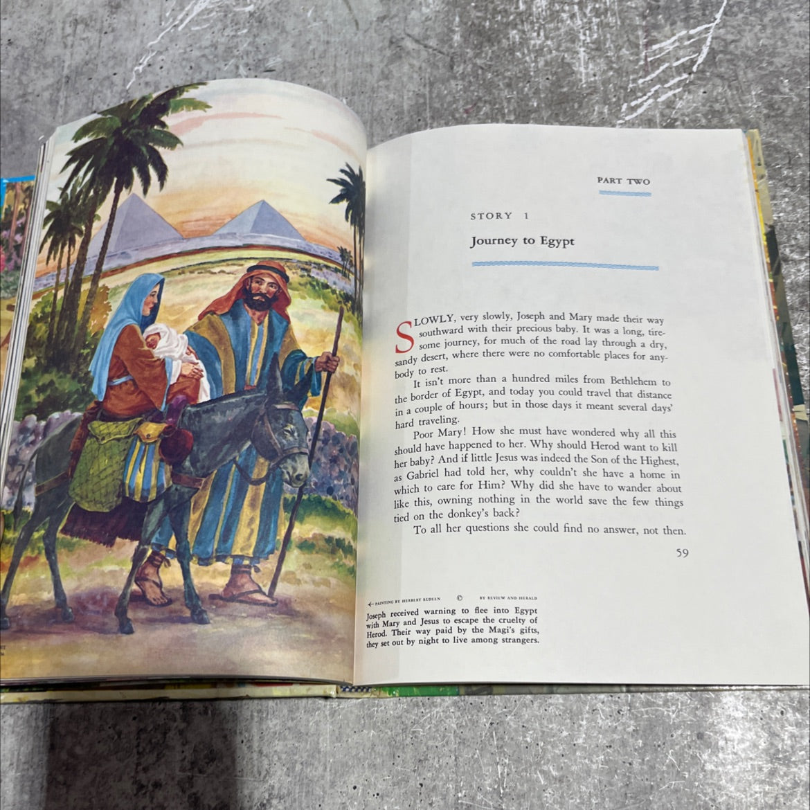 holy bible story wonderful jesus/volume7 book, by arthur s.maxwell, 1975 Hardcover image 4