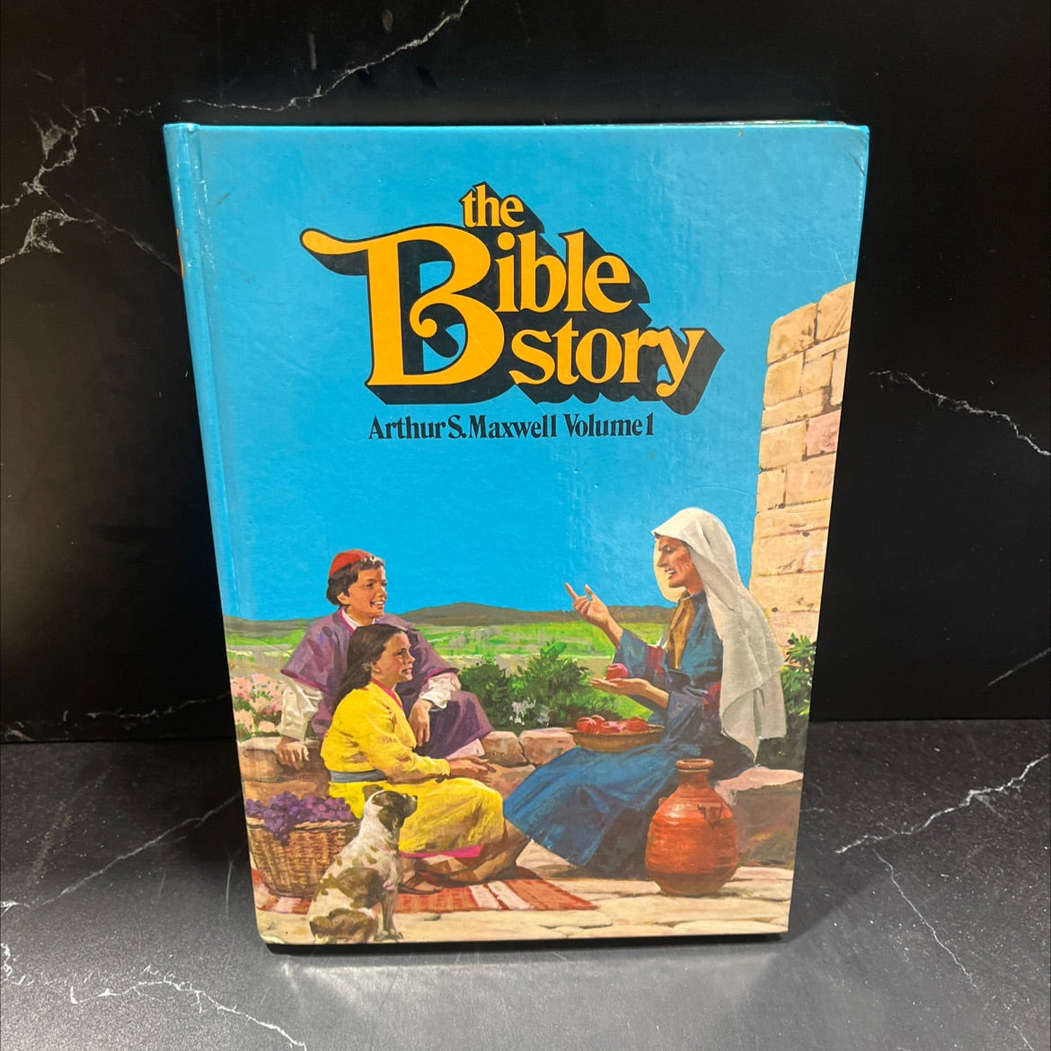 holy bible the book of beginnings volume 1 book, by arthur s. maxwell, 1975 Hardcover image 1