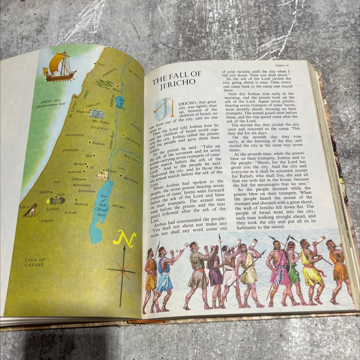 holy bible the children's bible the old testament the new testament book, by S.M. Scripture, 1965 Hardcover image 4