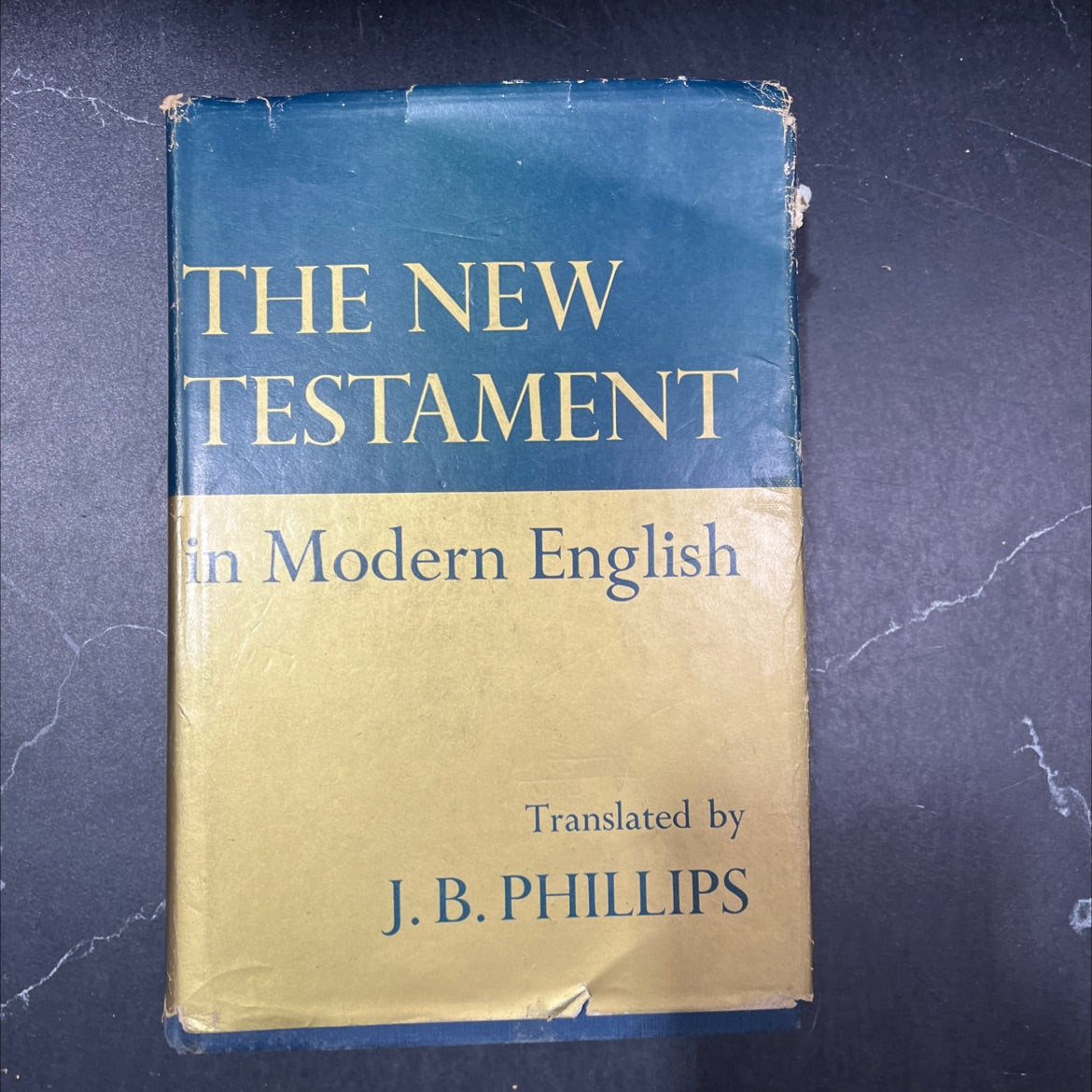 holy bible the new testament in modern english book, by j. b. phillips, 1958 Hardcover image 1