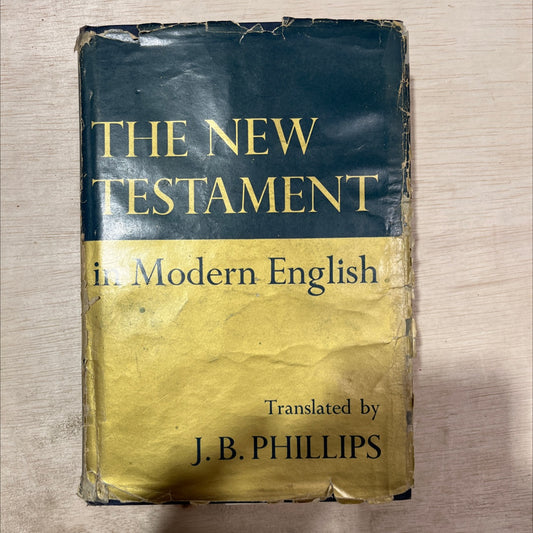 holy bible the new testament in modern english book, by j. b. phillips, 1963 Hardcover, Vintage image 1