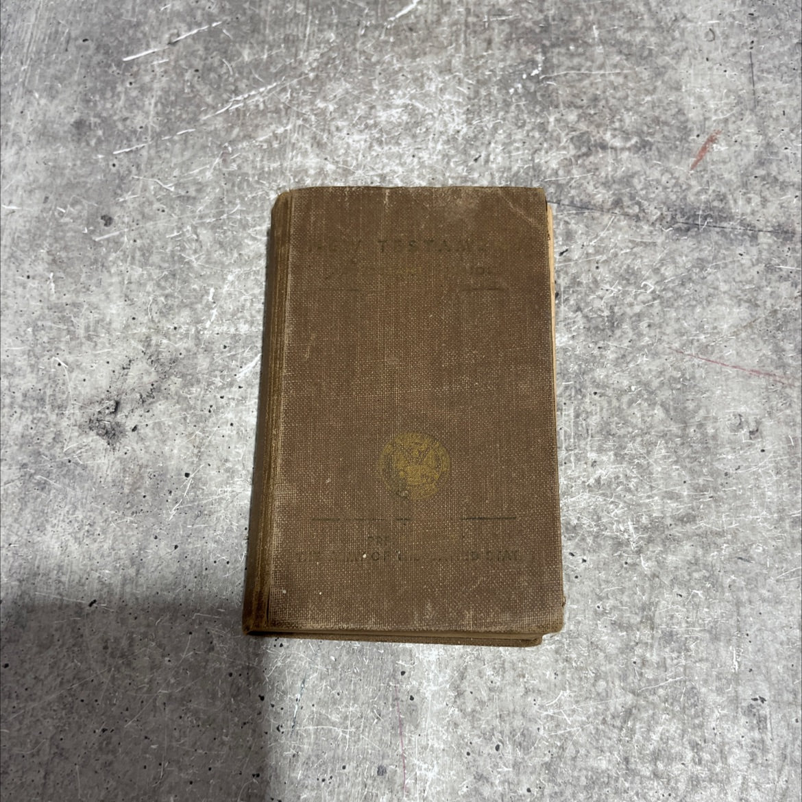 holy bible the new testament of our lord and saviour jesus christ book, by unknown, 1942 Hardcover image 1