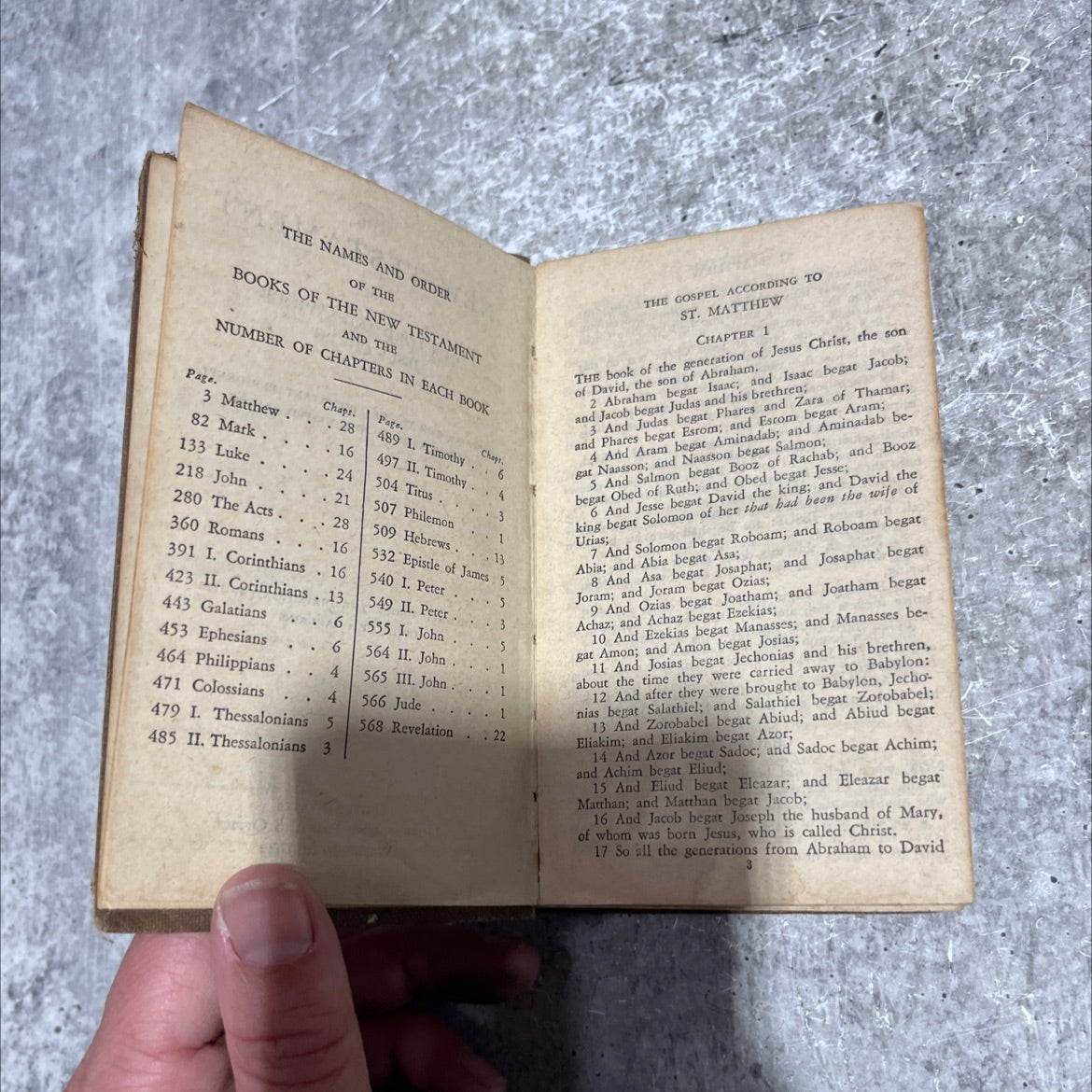 holy bible the new testament of our lord and saviour jesus christ book, by unknown, 1942 Hardcover image 3