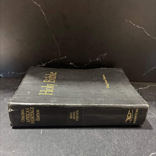 holy bible the original african heritage study bible king james version book, by unknown, 1993 Leather image 1
