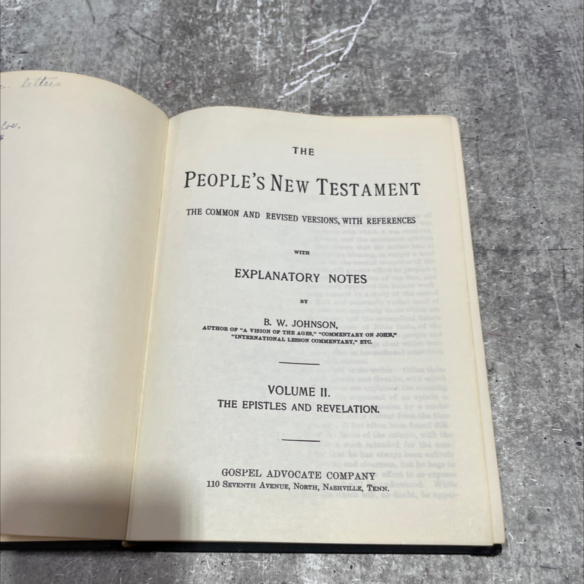 holy bible the people's new testament the common and revised versions with references with explanatory notes book, by image 2