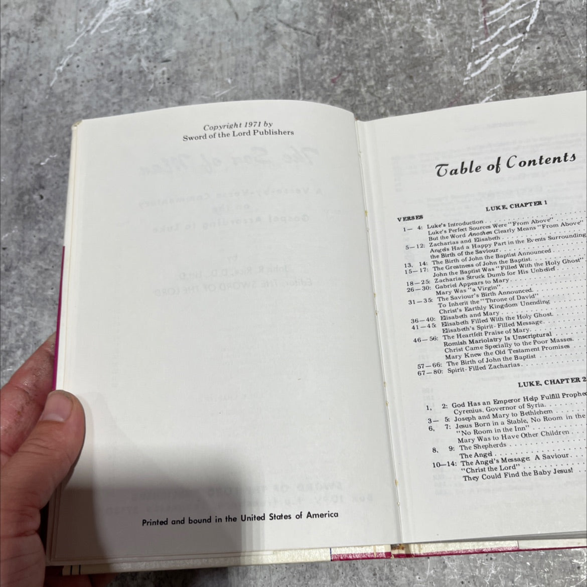 holy bible the son of man a verse-by-verse commentary on the gospel according to luke book, by john r. rice, d.d., image 3