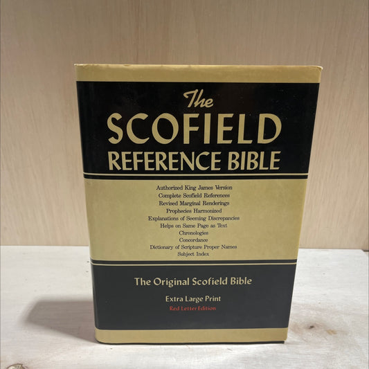 holy bible book, by rev. c. i. scofield, d.d., 1945 Hardcover image 1