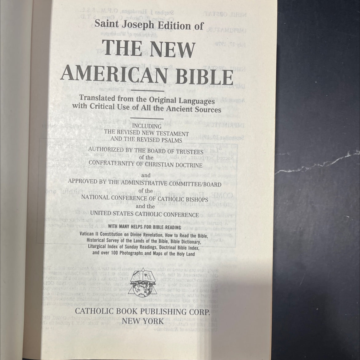 holy bible book, by not stated, 1991 Hardcover image 2