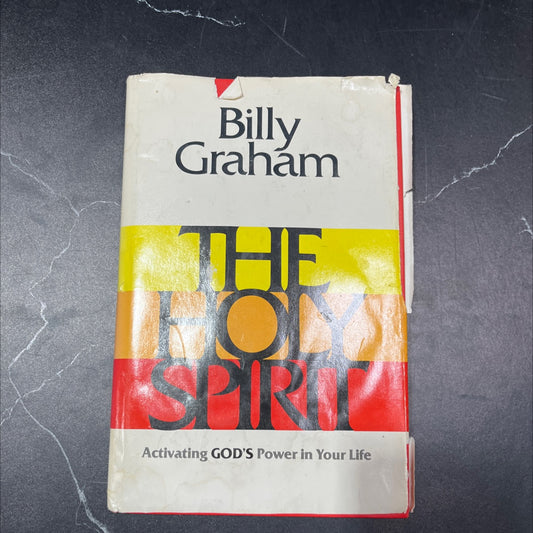 holy spirit activating god's power in your life book, by billy graham, 1978 Hardcover, Vintage image 1