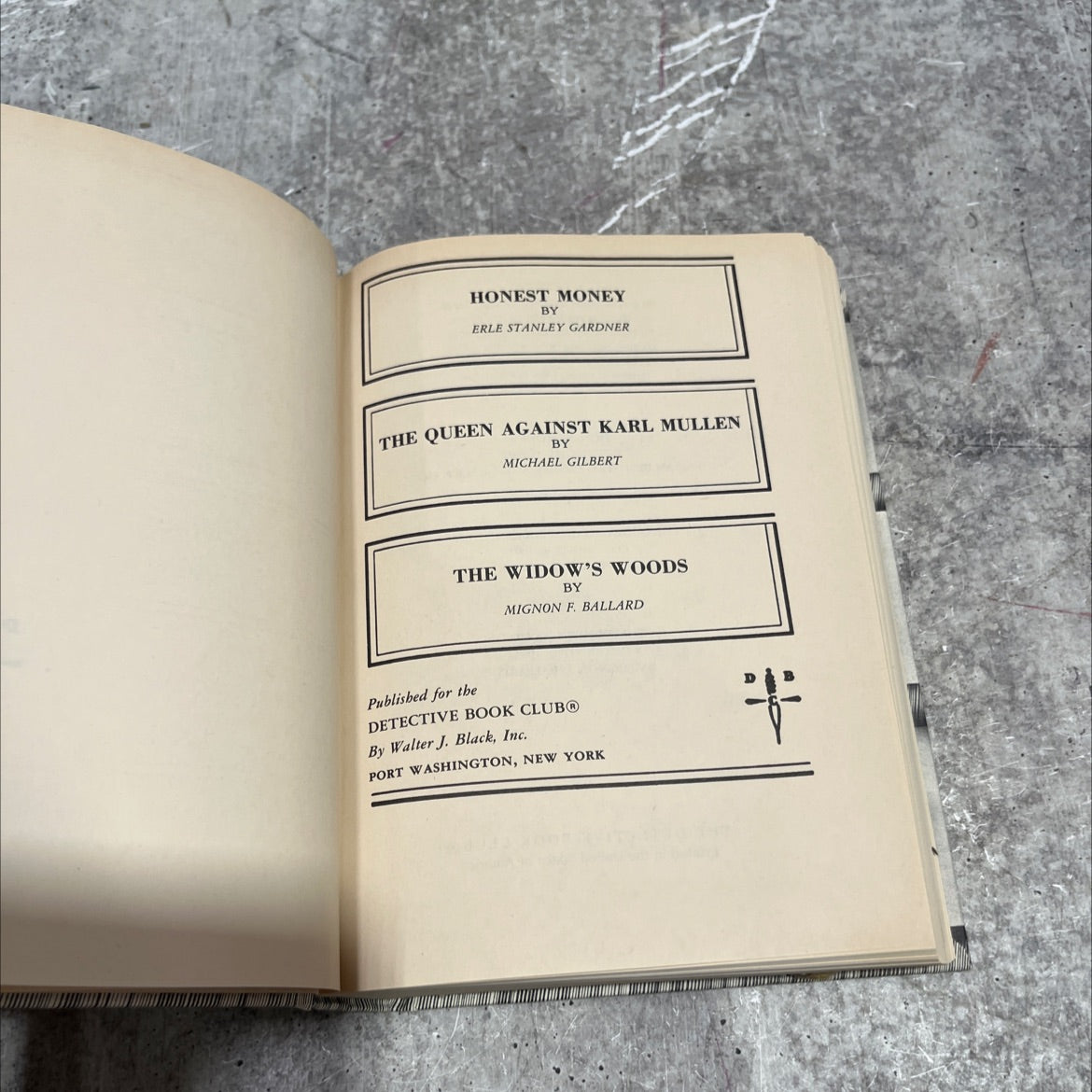 honest money book, by erle stanley gardner, 1991 Hardcover image 2