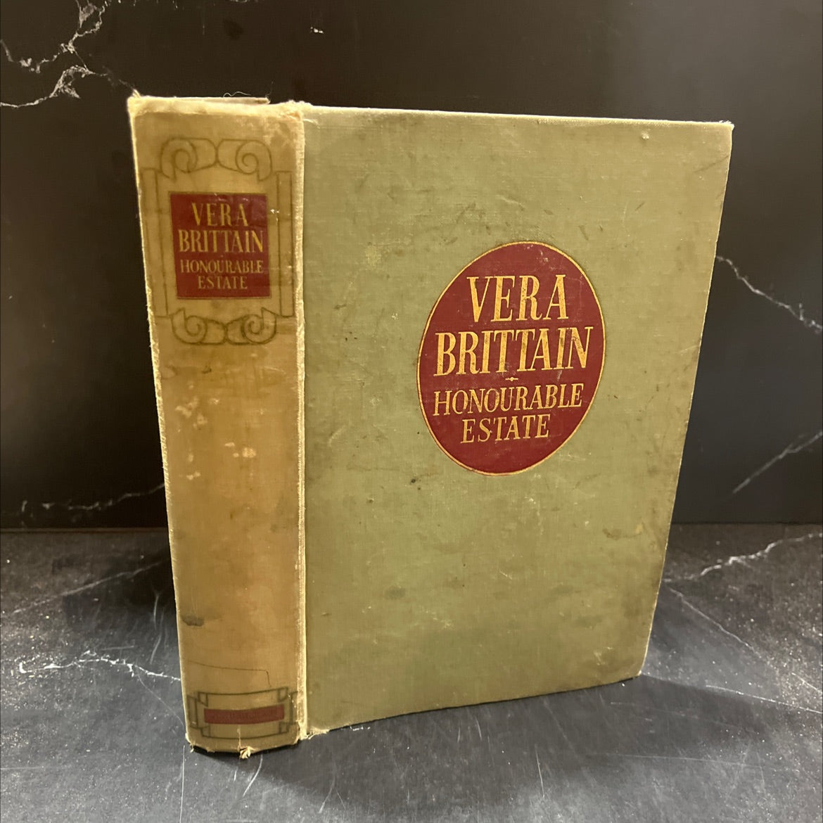 honourable estate book, by vera brittain, 1936 Hardcover image 1