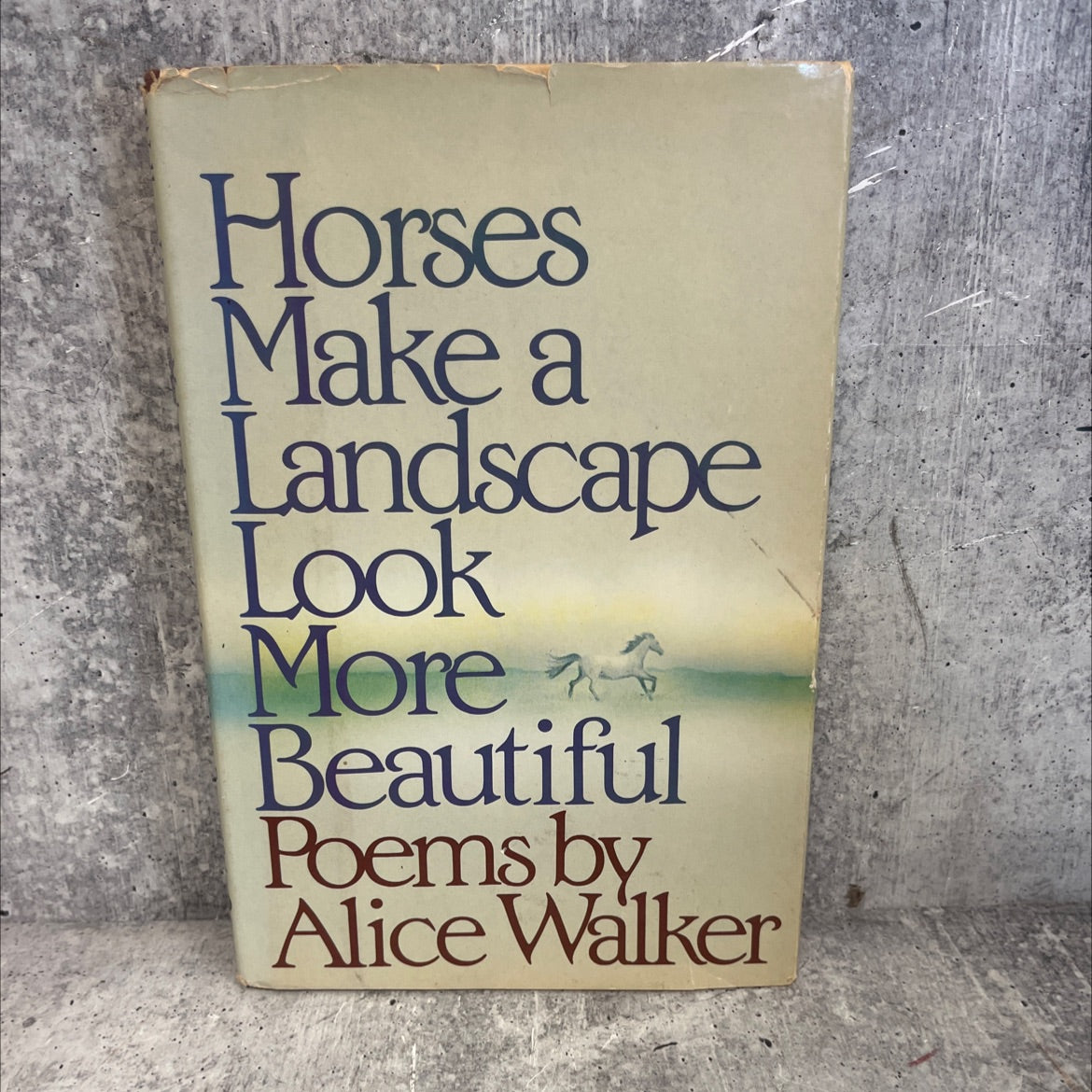 horses make a landscape look more beautiful book, by alice walker, 1984 Hardcover, Vintage image 1