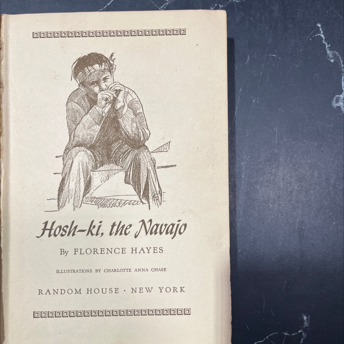 hosh-ki, the navajo book, by florence hayes, 1943 Hardcover image 2